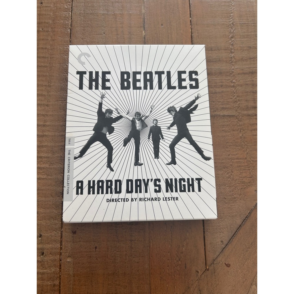 The Beatles A Hard Days Night Criterion Collection Blu-ray DVD Dual-Format 1964